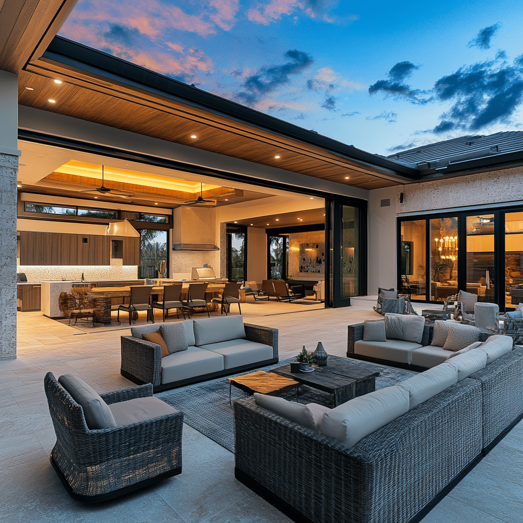Indoor-outdoor living space