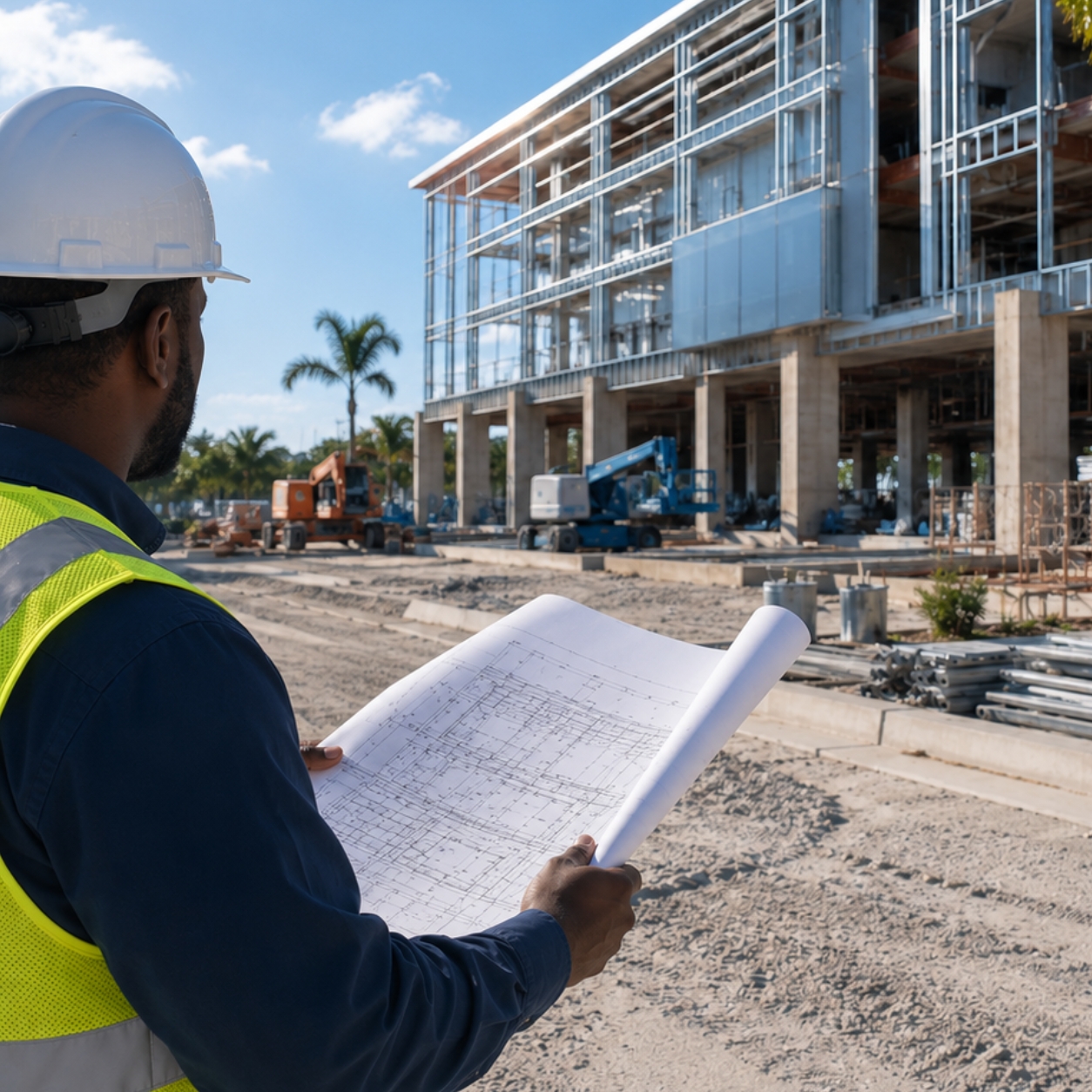 Construction management project oversight
