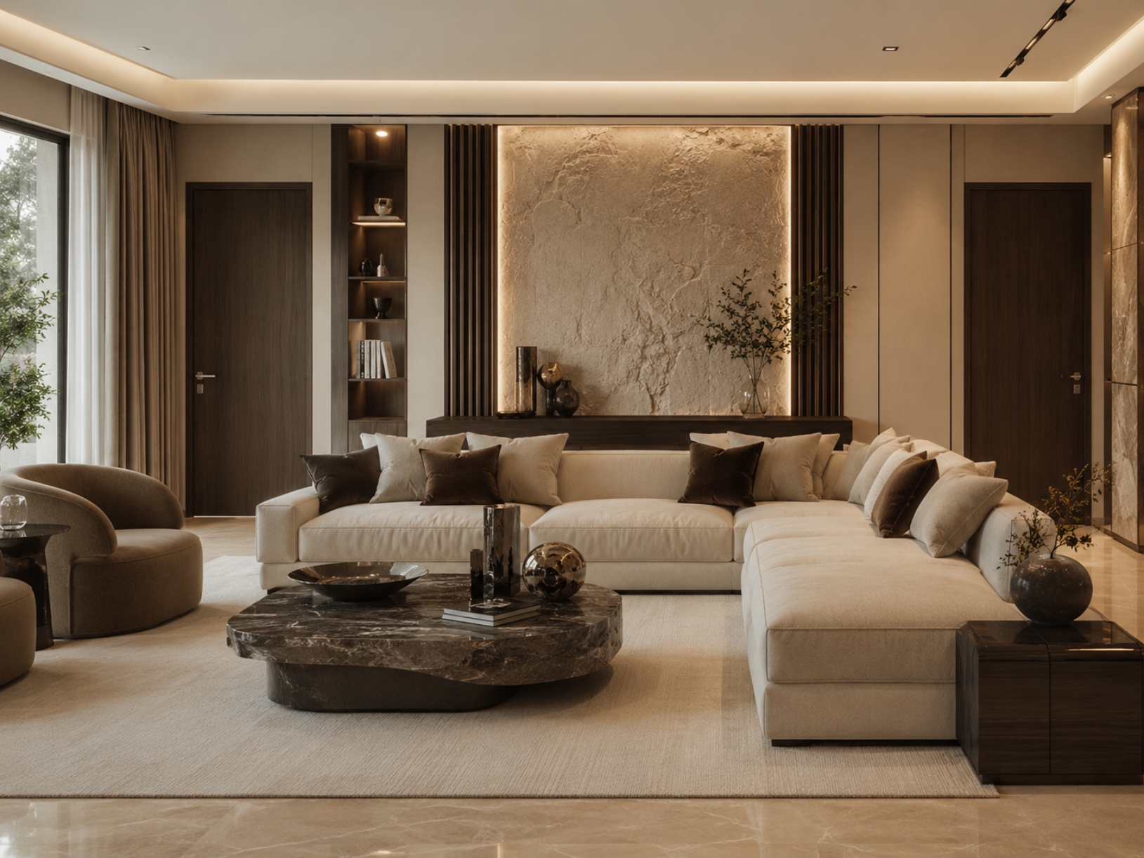 Interior design vignette